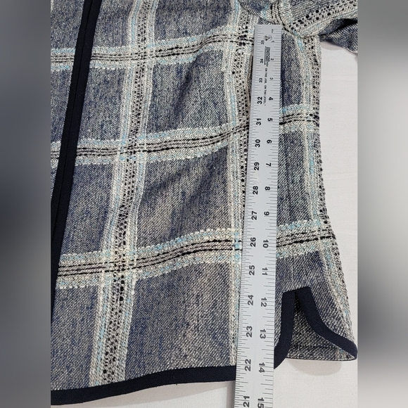 Don Caster Collection Tweed Silk With Metallic Threads Jacket Womens Size 10 - Picture 8 of 14